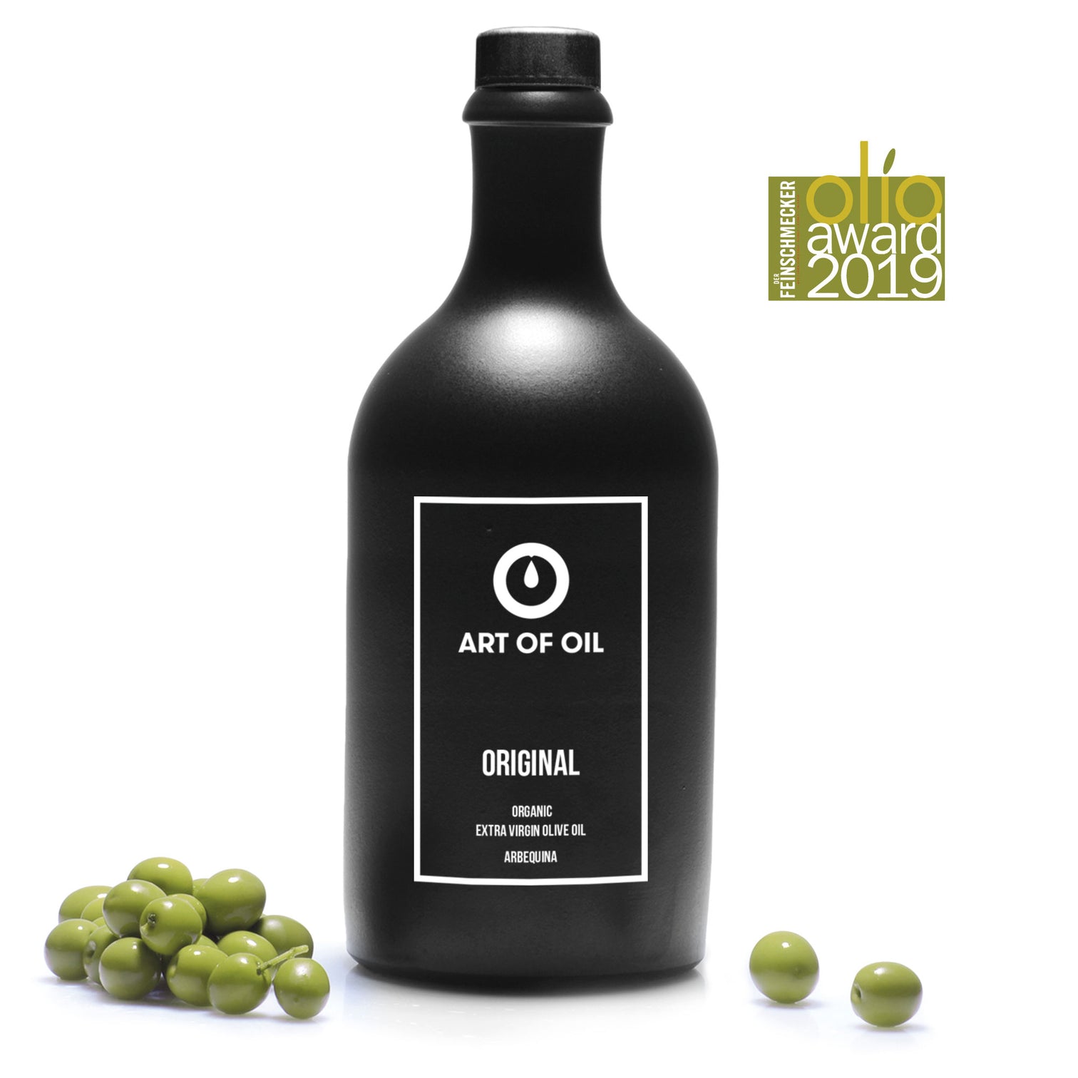 ART OF OIL Gastronomieflasche mit Oliven